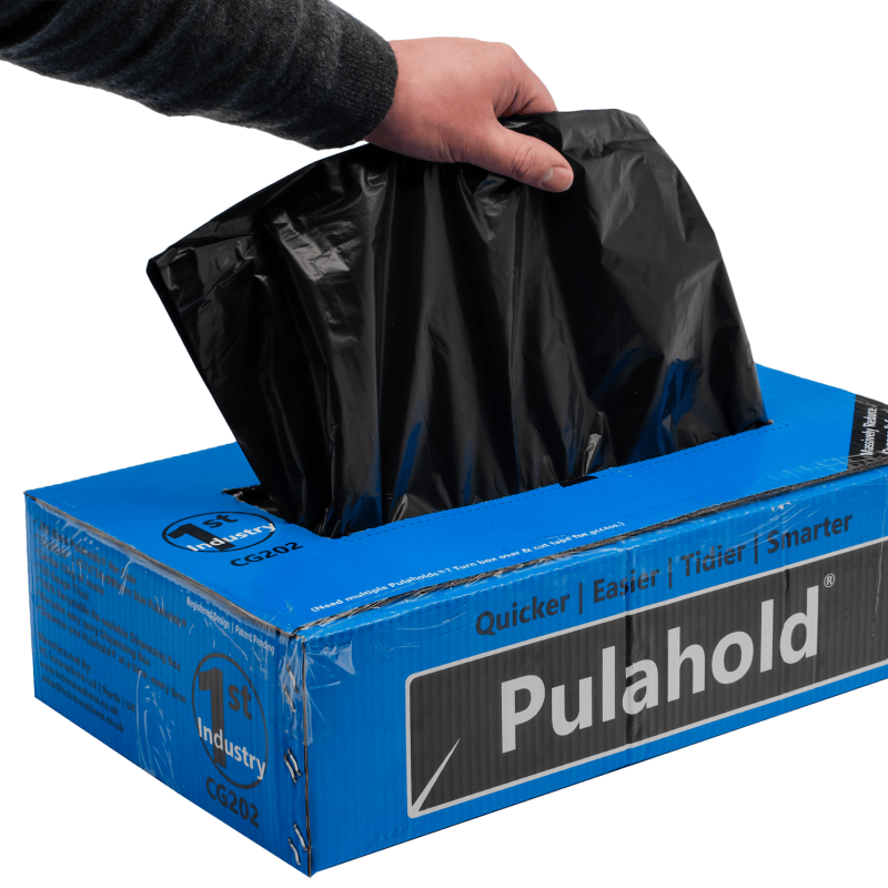 From £26.03 Pulahold® Black 18x29x39 180 gauge 200 Per Case (15kg)